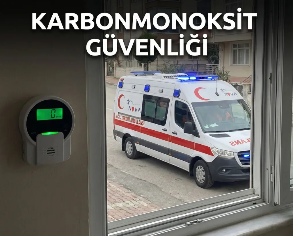 Kışın Karbonmonoksit Zehirlenmesi: Belirtiler, İlk Yardım ve Ambulans Ne Zaman Çağrılmalı?