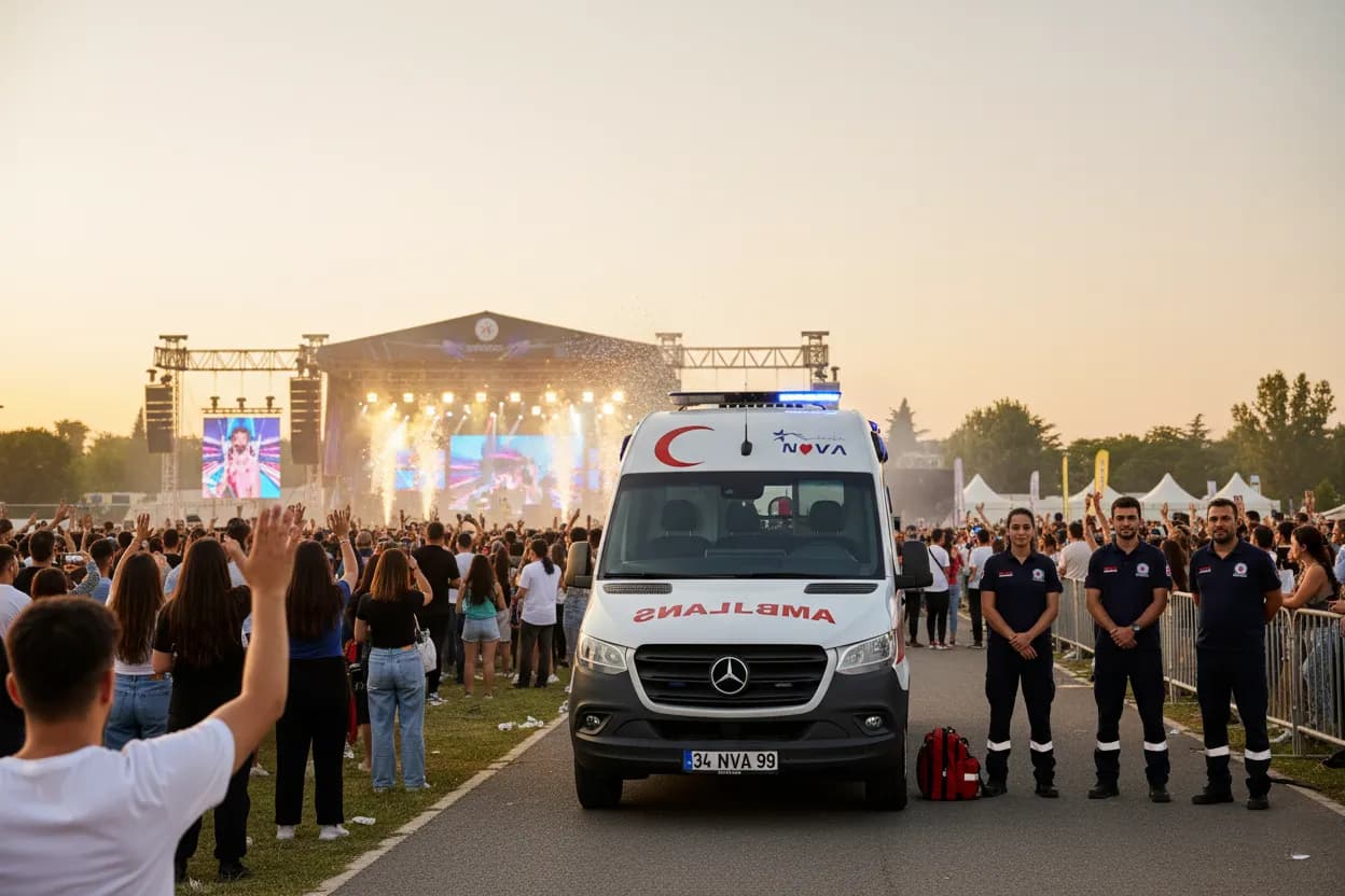 Health and Ambulance Planning for Outdoor Events
