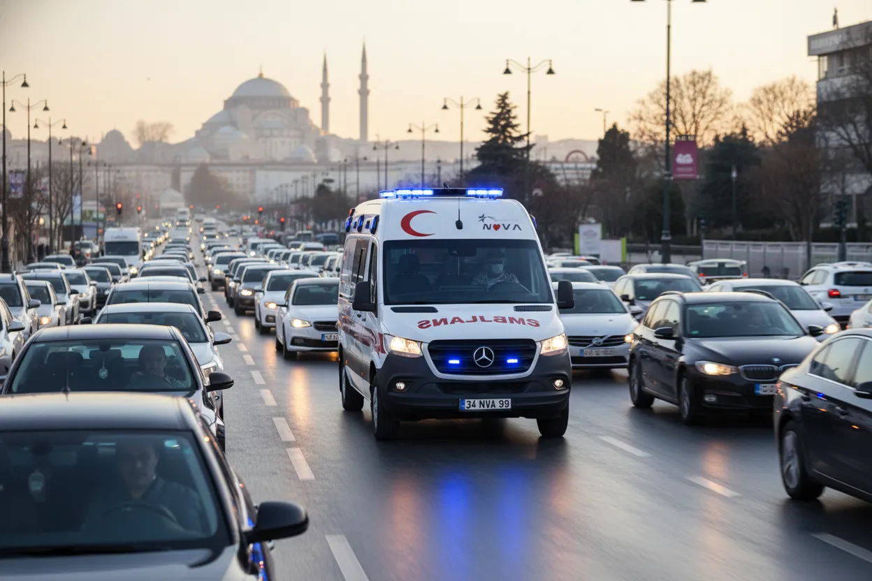 İstanbul’da Ambulans Kaç Dakikada Gelir? 2025