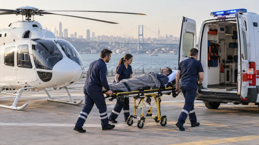 Hava Ambulansı vs Kara Ambulansı: Hangisi Ne Zaman Kullanılır?