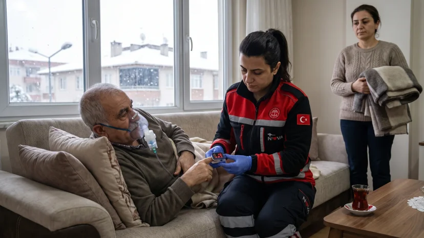 Kış Aylarında Solunum Acilleri: KOAH, Astım, Bronşit ve Zatürrede Ambulans Rehberi