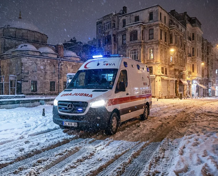 Kar Yağışında Ambulans Çağırma: Konum ve Nakil Planı