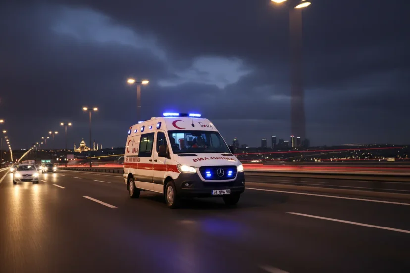Gece Otoyolunda Ambulans Güvenliği ve Uyarı İşaretleri
