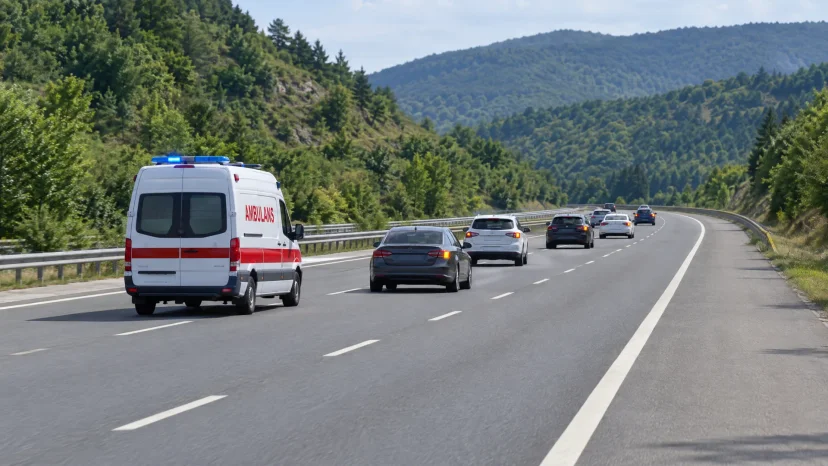 Otoyolda Şehirlerarası Ambulans Naklinde Güvenlik